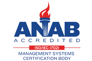 ANAB Iso certification